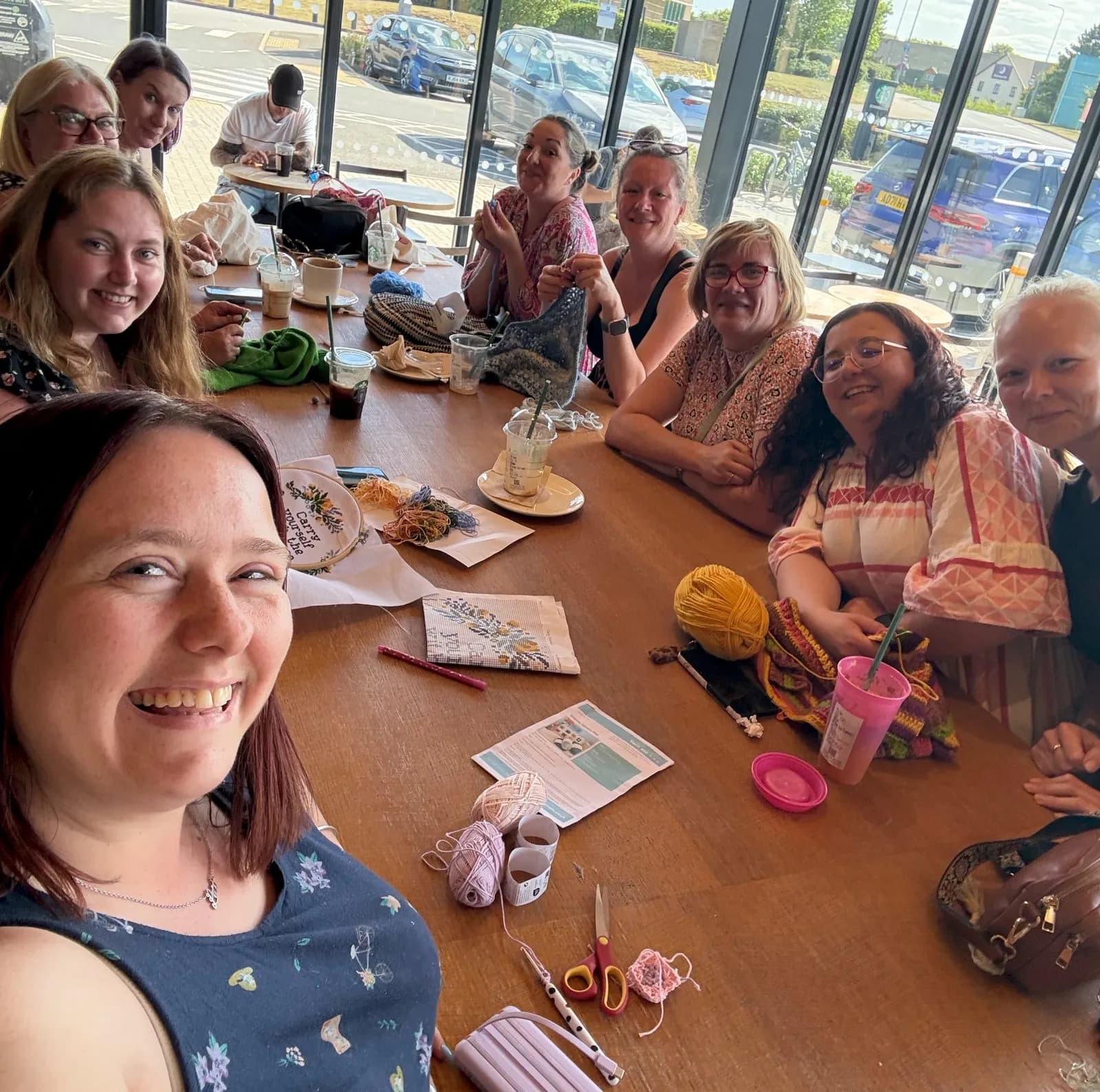 Loti also hosts monthly craft social gatherings, bringing people together through creativity